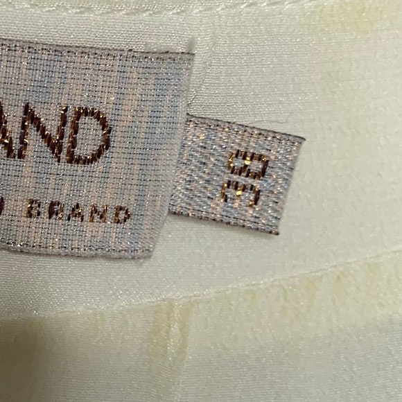 A.Brand Cream Lace Overlay Mini Dress - Picture 13 of 16